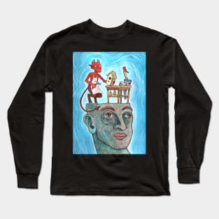 An Idle Mind Is The Devil's Workshop Long Sleeve T-Shirt